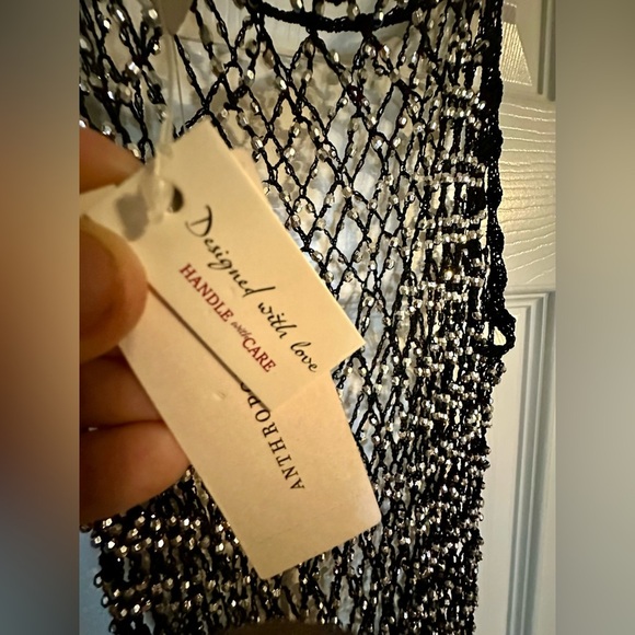 ‼️RARE‼️🎸Anthropologie🎸🔥NWT🔥Rhinestone Cami— O/S - Picture 9 of 11